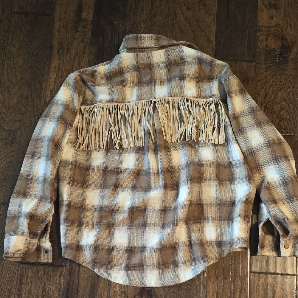 Fringe Shacket